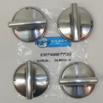 Set of cooktop knobs