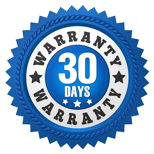 30 days warranty for labor